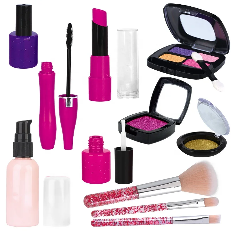Baby pretend play makeup set Toys for Girls 11 Years Play School Toys Makeup Set for Kids Makeup Kit