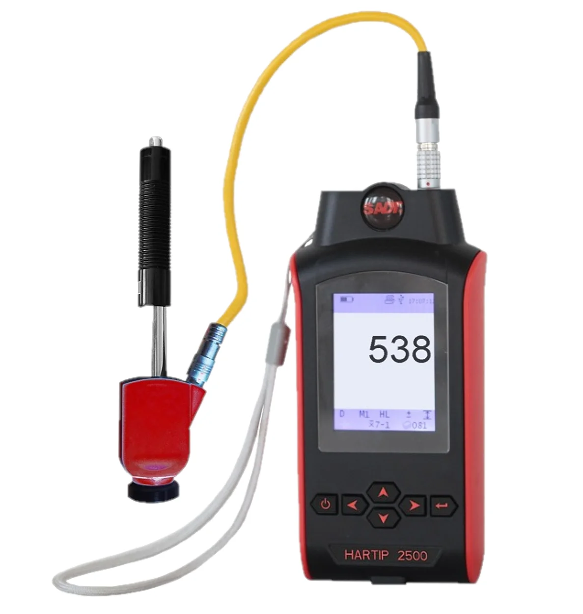 Portable Hardness Tester manufacturer HARTIP2500 with big color display ,+/-2 HLD, auto impact direction