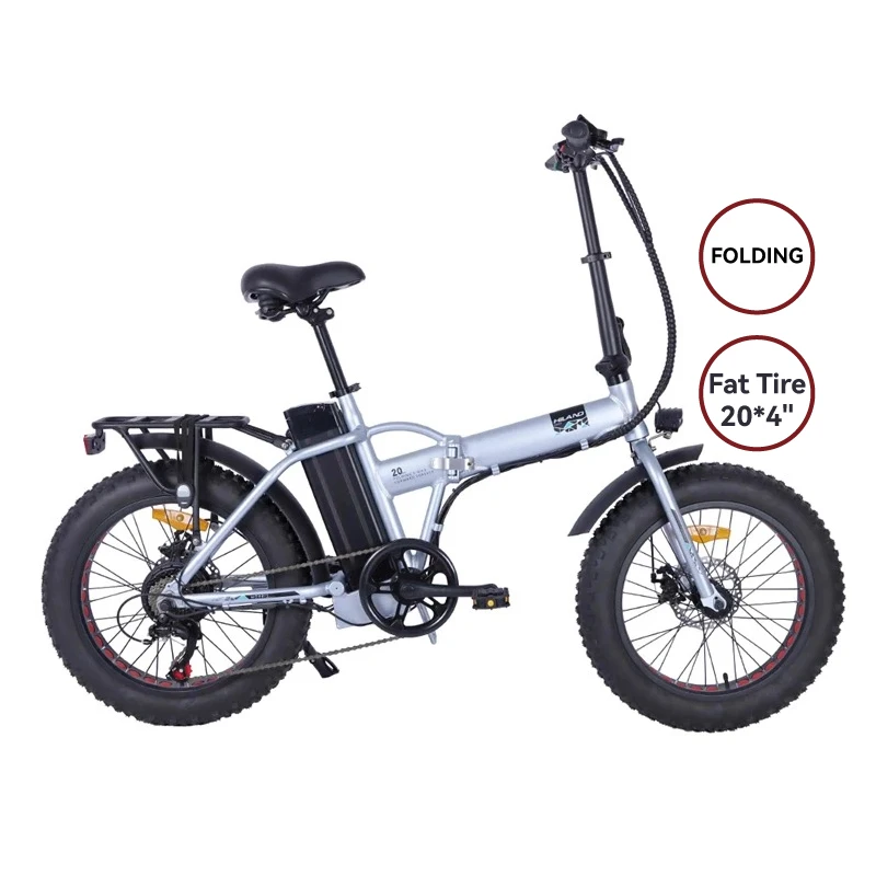 JOYKIE 6 Speed customize ODM/OEM Factory 36V 10Ah Electric Bicycle Folding Fat tire 250W Mountain electric Bike Motorcycles