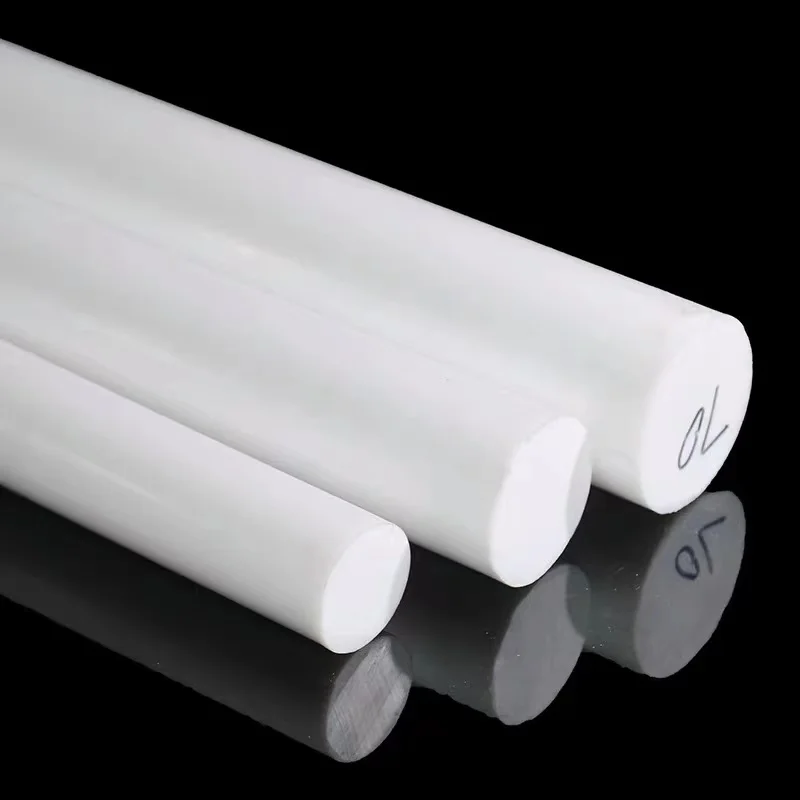 High Temperature Resistant 10-1200mm Natural White Color 100% Virgin Ptfe Sheet And Rod