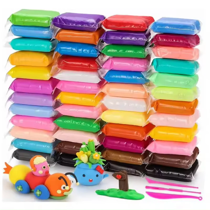 High Quality Children Diy Handicraft Gift Air Dry Clay Super Soft Clay ultralight clay