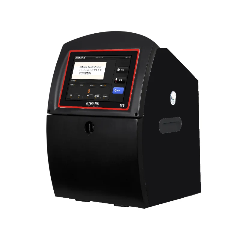BTMARK smart touch screen automatic inkjet printer cij inkjet batch code printing machine