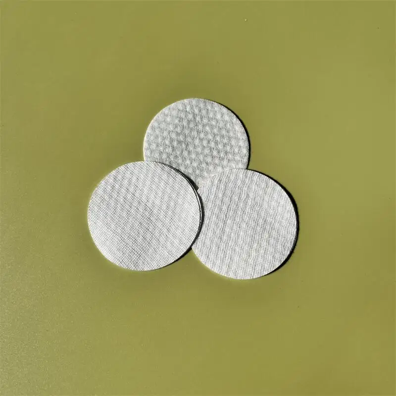 YG38 поставщик косметических двухсторонних марлевых круглых ватных дисков для красоты