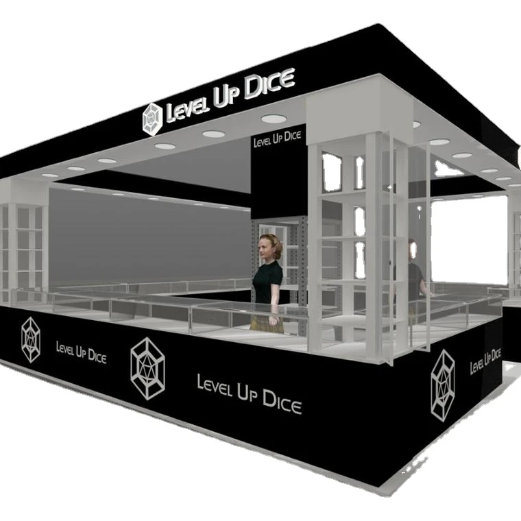 High quality 10*20ft portable aluminum  display for jewelry expo booth