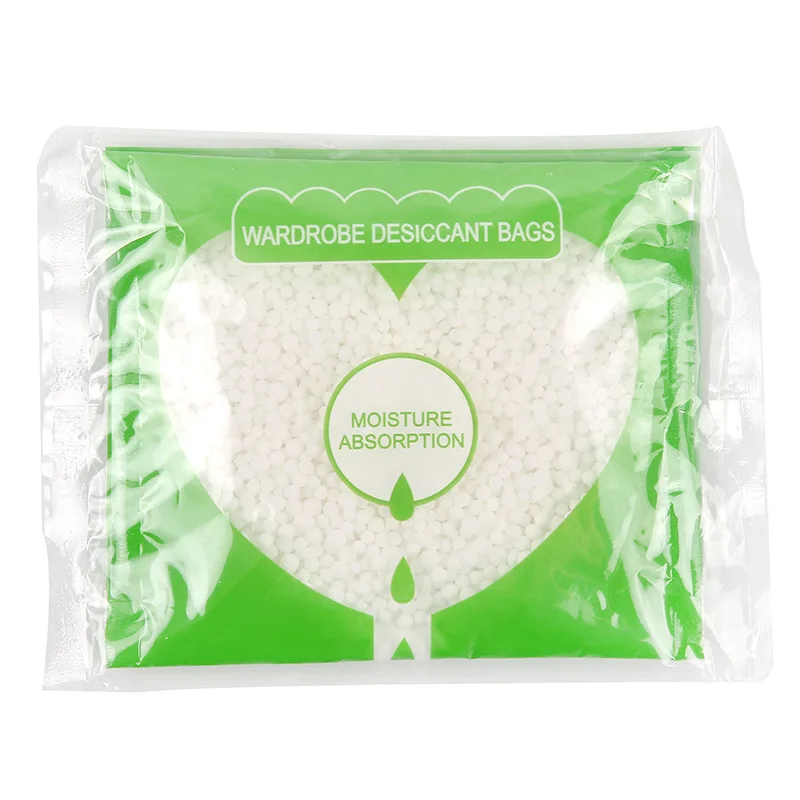 Manufacturer custom household anti-humidity moisture absorber and odor eliminator hanging closet wardrobe dehumidifier bag