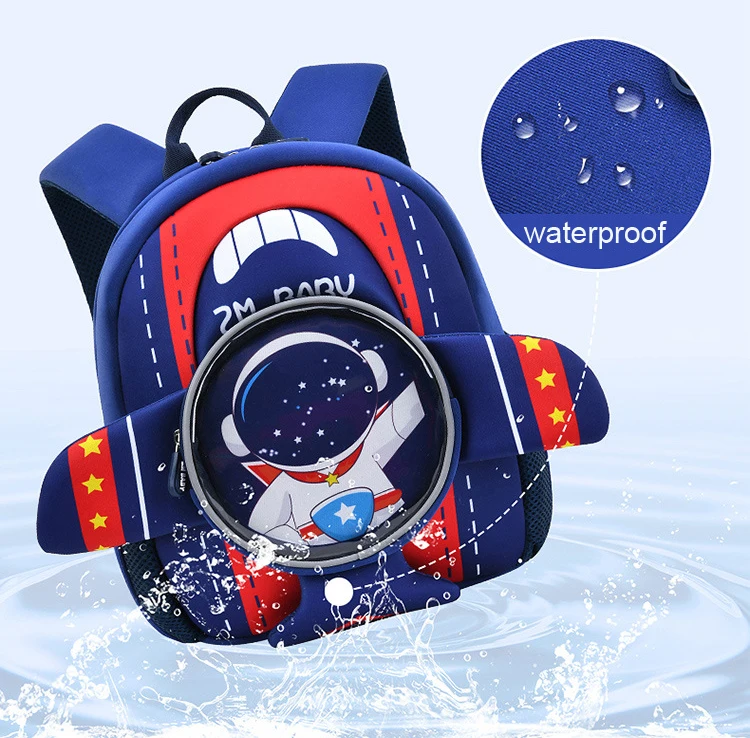 custom cartoon kids backpack high-capacity school backpack for period children boys and girls