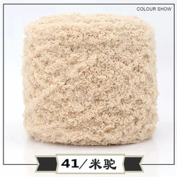Competitive Price Polyester Yarn Coral Fleece Cotton Hair Thread For Knitting