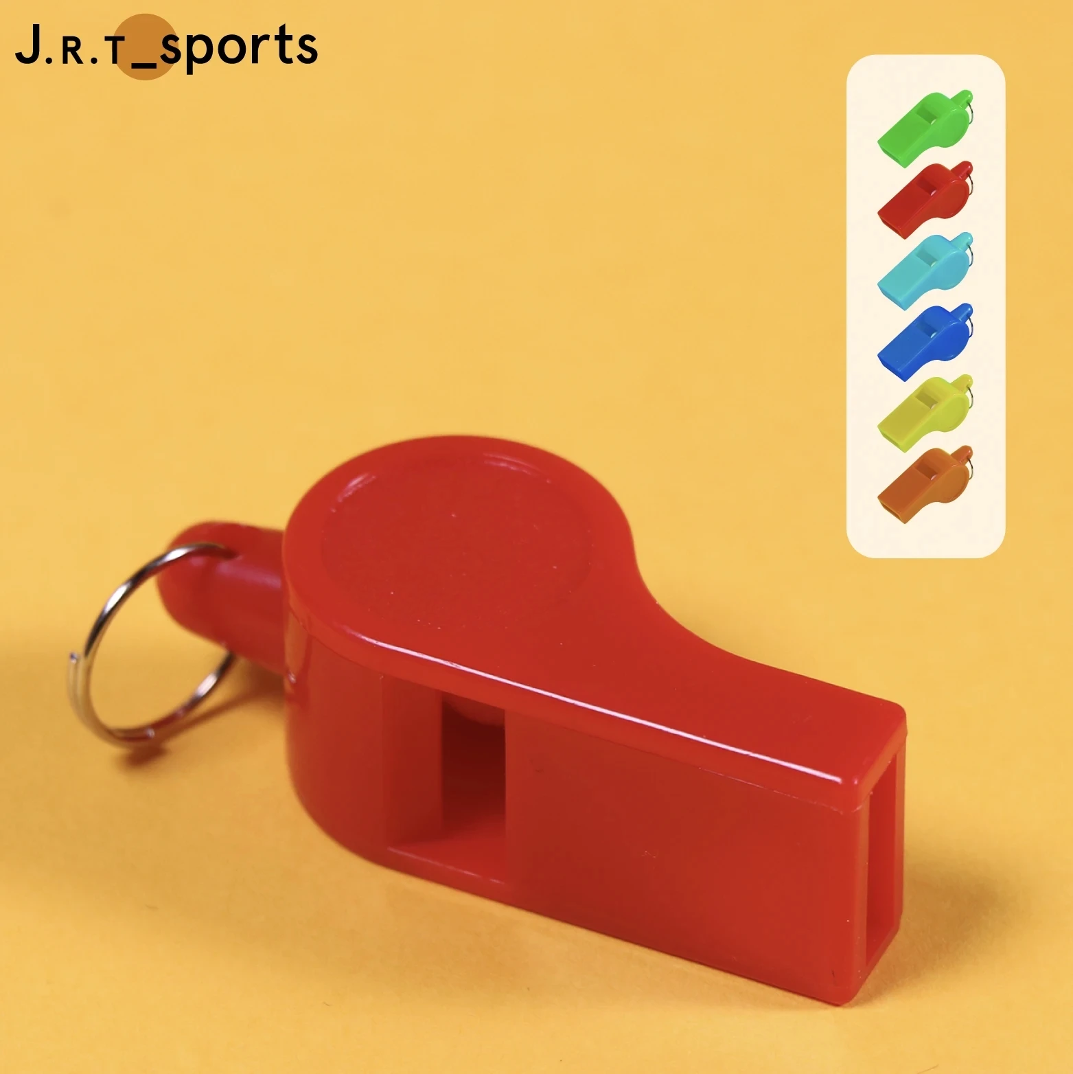 Custom Wholesale Sports Safety Whistles Lanyard Loud Crisp Sound Whistles Plastic Basketball Sports Whistle