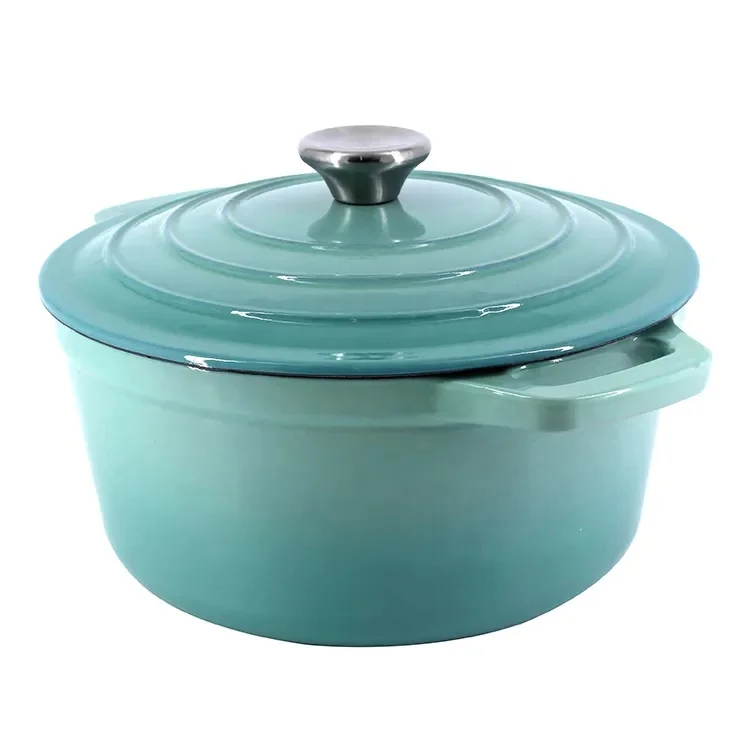 Hot Sale Non Stick Multi-Function Enameled Cast Iron Casserole/Dutch Oven with Lid Cast Iron Cookware Set