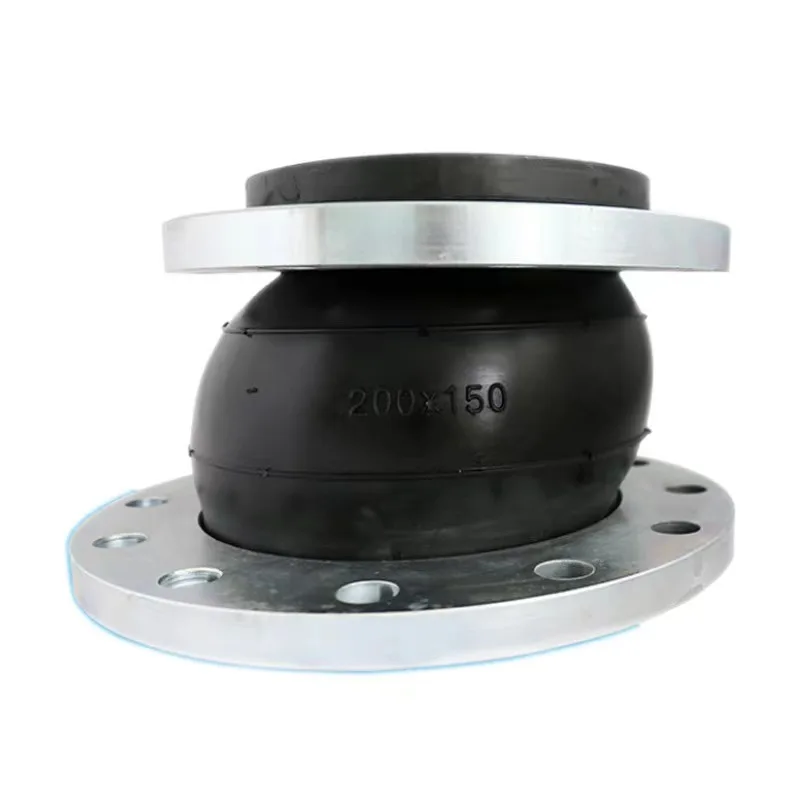 Din Pn16 Carbon Steel Galvanized Epdm Flange Compensator Concentric Reducing Rubber Joint