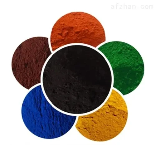 China Factory Supply Good Quality Iron oxide pigment red black yellow green blue
