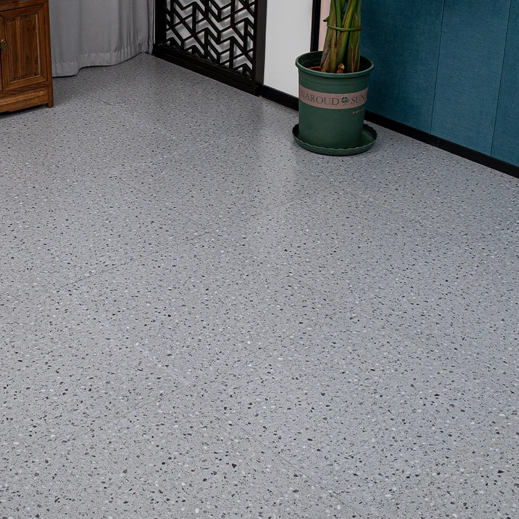 Flooring in The Kitchens Marble Fire Resistant Non Slip Dry Back Vinyl Flooring Self Adhesive PVC Floor Tiles