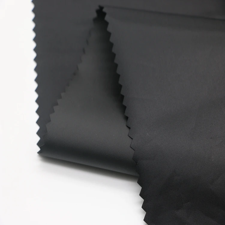 QUALITY  100% POLYESTER 190T TAFFETA WITH  PVC COATED FOR  RAIINWEAR