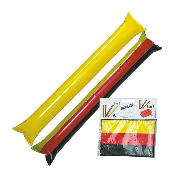 
Poland Football fan pong pong stick cheering stickers Pe customized print thunderstick 