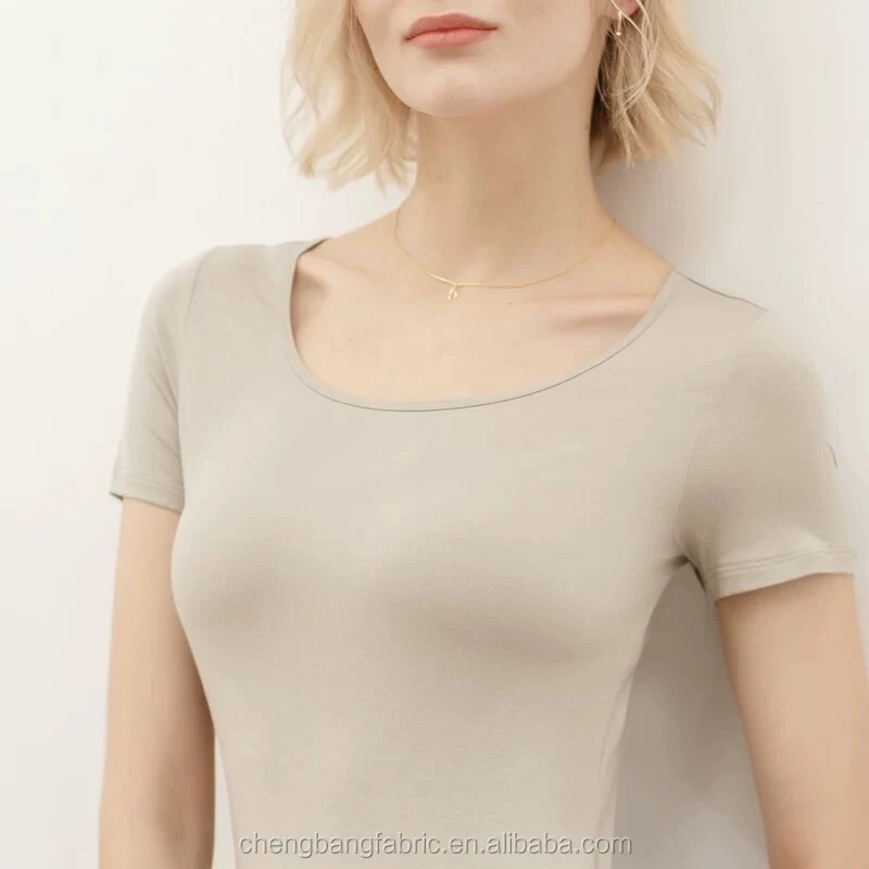 Custom Your Color 180g Comfortable Plain Dyed 100% Lenzing Micro Modal Fabric For Underwear