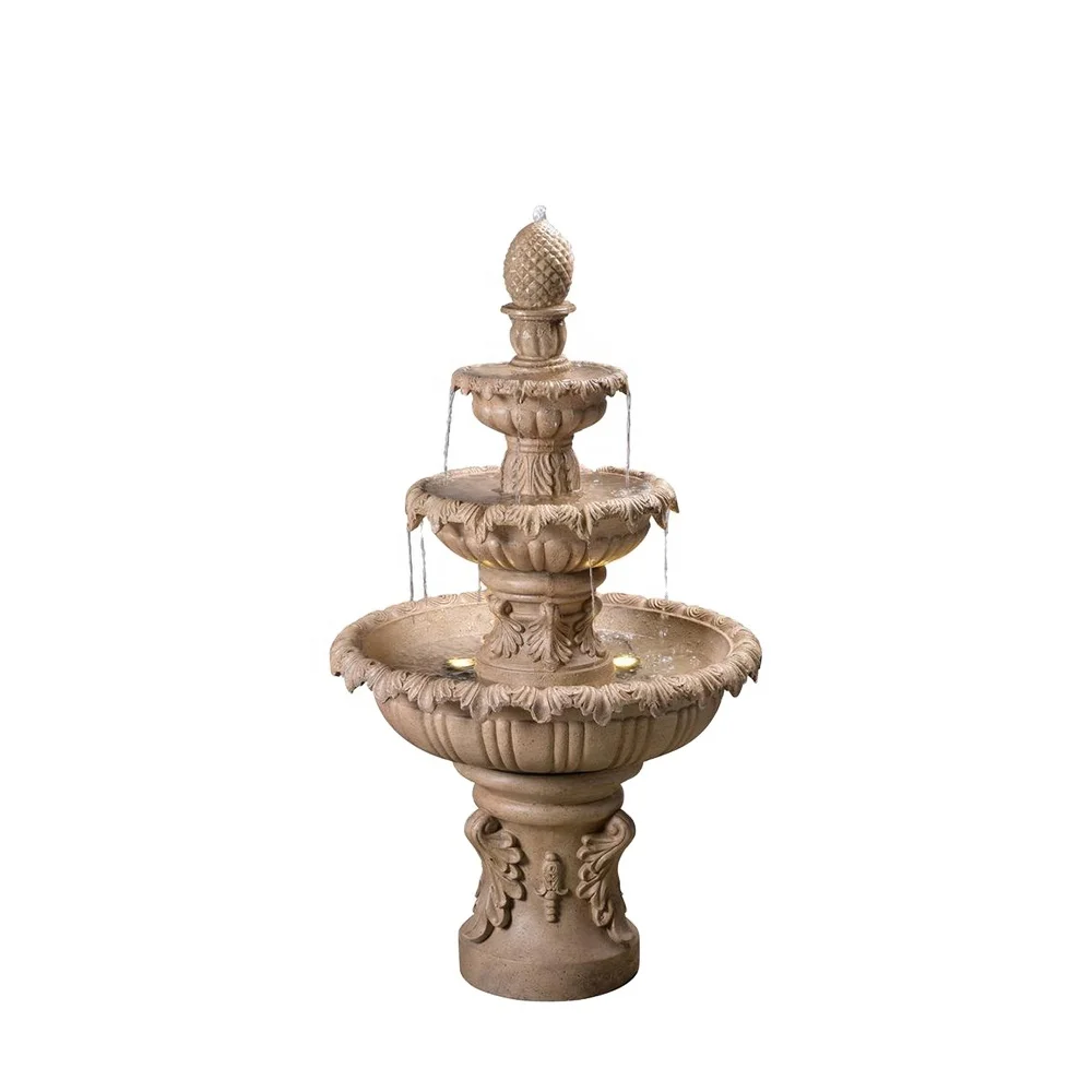 Natural Stone China Supplier Statue Materials Waterfall Outdoor Water Fountain