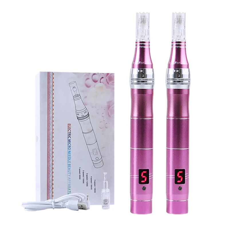 Electric Wireless Beauty Nano Micro Needling Pen Derma Pen