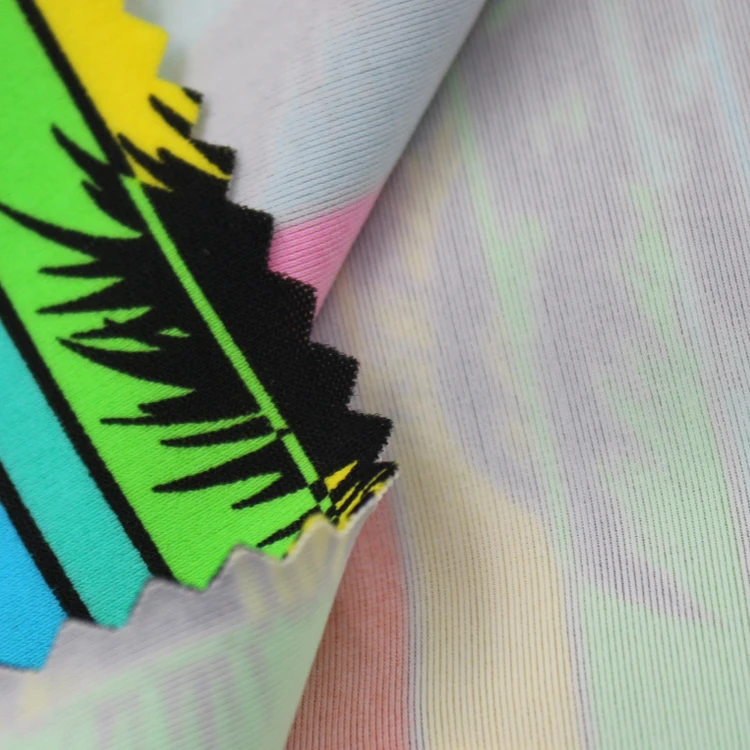 210gsm 82% нейлон 18% спандекс изготовленный на заказ с дизайном по заказу 4 Way Stretch купальник ткань для купальных шорт