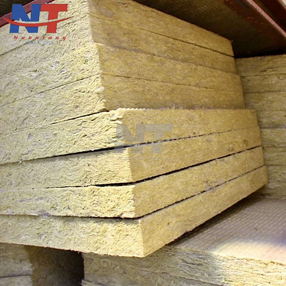 Mineral rock wool density 100kg/m3 thermal insulation board