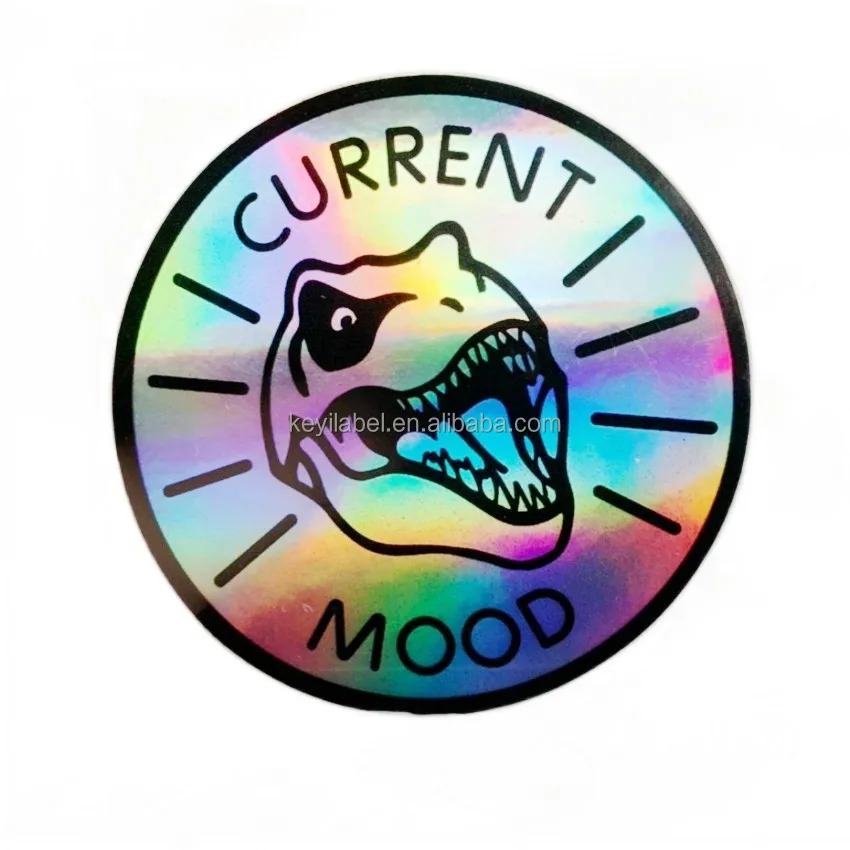 KYW diy decoration keyboard stickers hologram removable laptop stickers car decoration vinyl sticker