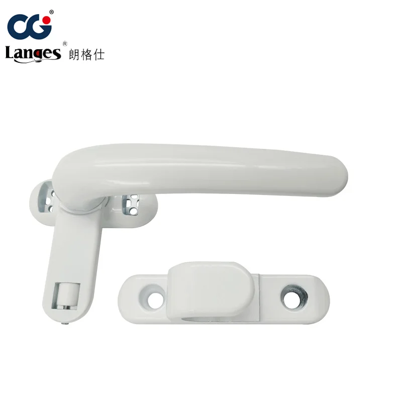 Hot Sale Aluminum Alloy Accessories Casement Door Window Lock Handles With Roller