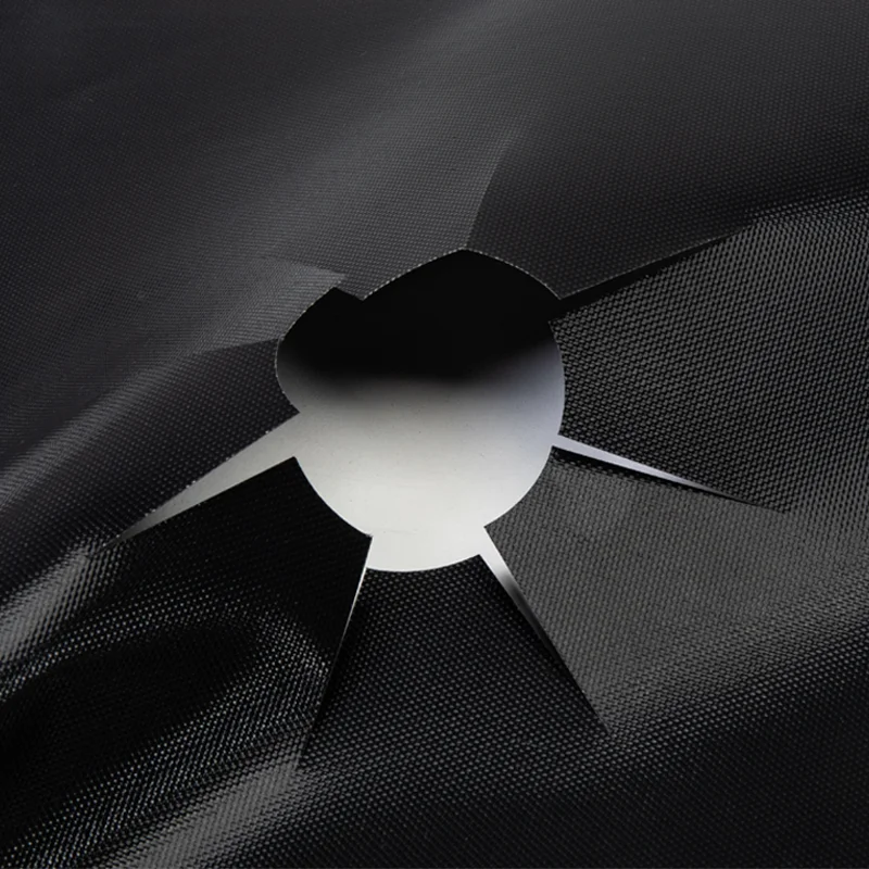 Kitchen Cooking Dishwasher Safe Non Stick Burner Stove Cover 8 Pack Black 0.2mm Gas Range Protectors Liner