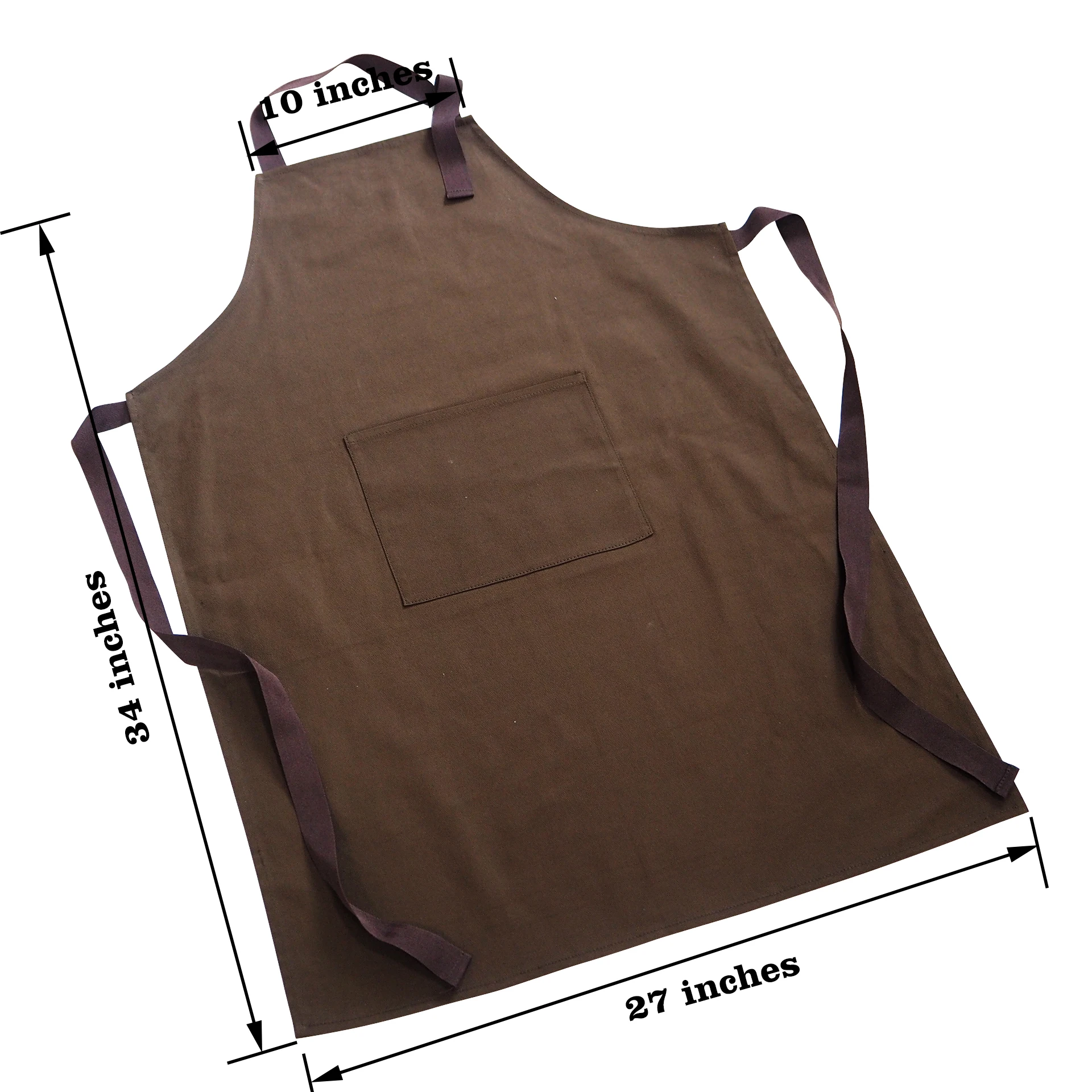 Kitchen Accessories Christmas Apron With Pocket Custom Design Cooking Adjustable Canvas Thickening Aprons for