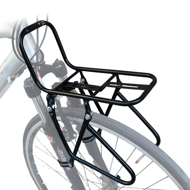 Aluminum Alloy MTB Bike Bicycle Luggage Rack Front Rack Bicycle Carrier Panniers Bag Shelf Cycling Bike Accessories