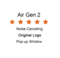 Free Shipping US Warehouse Original Logo Strong Bass Lux Clone Airoha Air 3 Pods Air Pro Gen 3 TWS ANC Wireless Earbudss