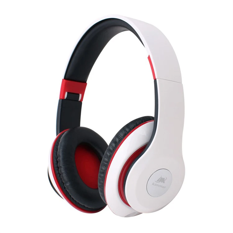 Terrific foldable 3.5mm or USB connector 40mm speaker wired over-ear headphone headset for computer/mobile phone use