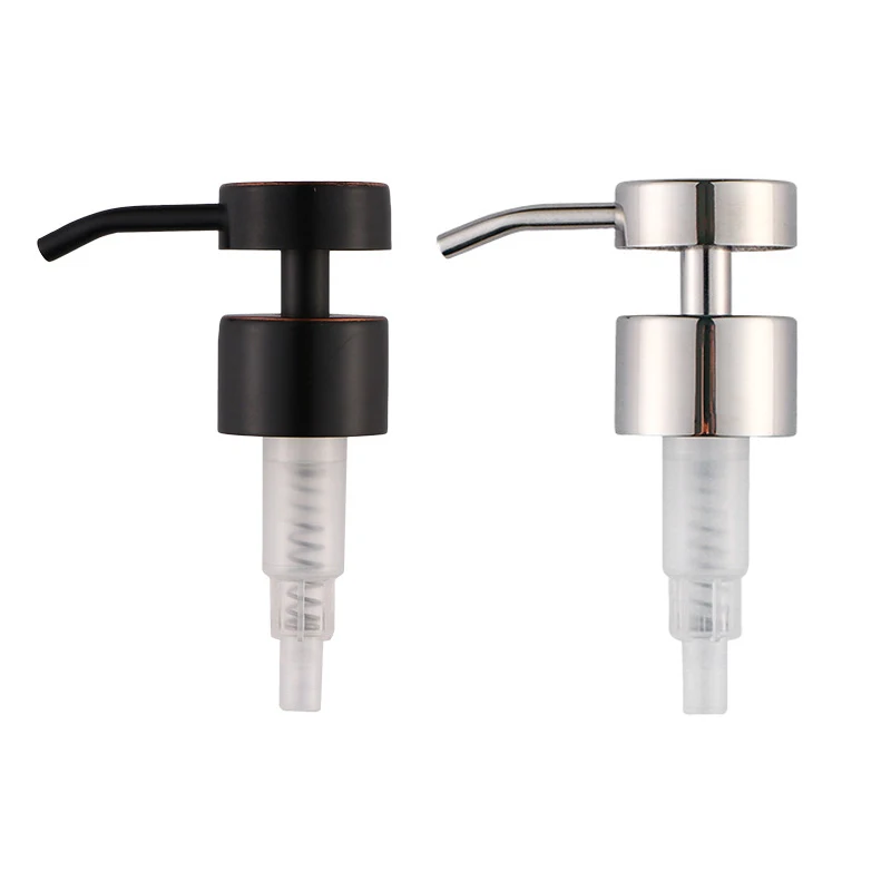 Metal Lotion Pump Body Liquid Soap Cream Pump 24/410 28/410 Thread Finish Washbasin Hand Sanitizer Pump Nozzle