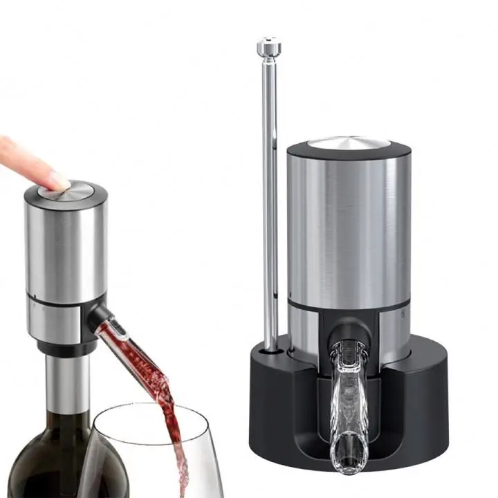 USB Rechargeable Electric Wine Aerator and Dispenser 2022 New Wine Decanter Electric Wine Aerator