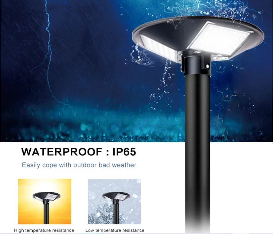 All In One Energy Saving UFO Motion Sensor Round 120w/300w solar led street light outdoor waterproof garden lighting