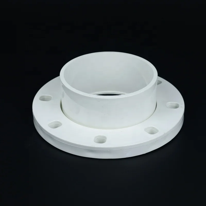 Manufacturer Good Quality Industry PVC Flange UPVC Pipe Fitting Blind Flange  plastic Pipe Fitting PVC Flange