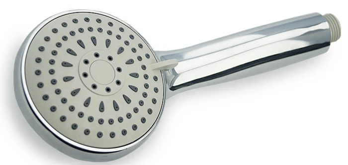 3-jet Anti Lime Hand Held Shower Head No Limescale Water Saving Massage Shower