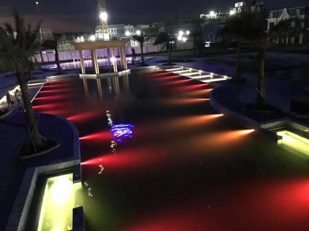 fountain lamp 12 Volt Input IP68 waterproof Underwater application Swimming pool table led pool lights