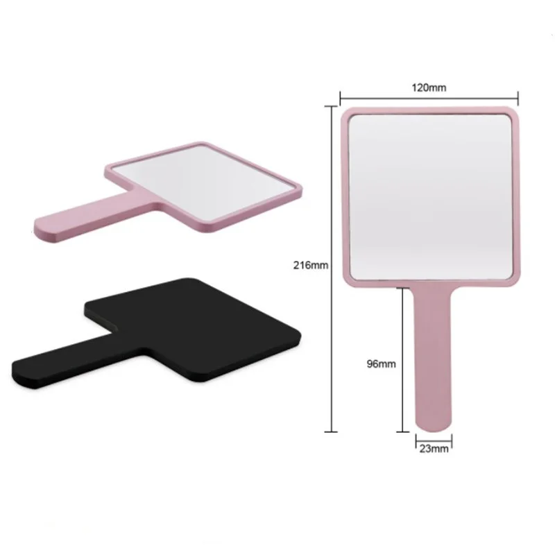 Wholesale private single side square handheld mirror for cosmetic mirrors privates