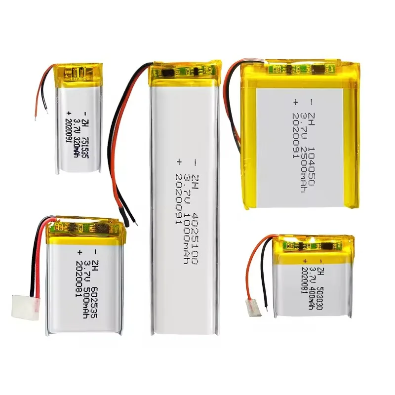 Rechargeable 3.7V Capacitor Lipo Battery 602535 14500 Li Polymer Battery 3.7V Lithium Ion Battery 20000Mah For Dehumidifier