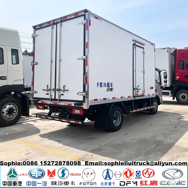 FOTON AUMARK 4x2 5T Перевозчик термо король свежих фруктов мясо морепродукты мороженое холодное хранение автомобиль морозильник рефрижератор