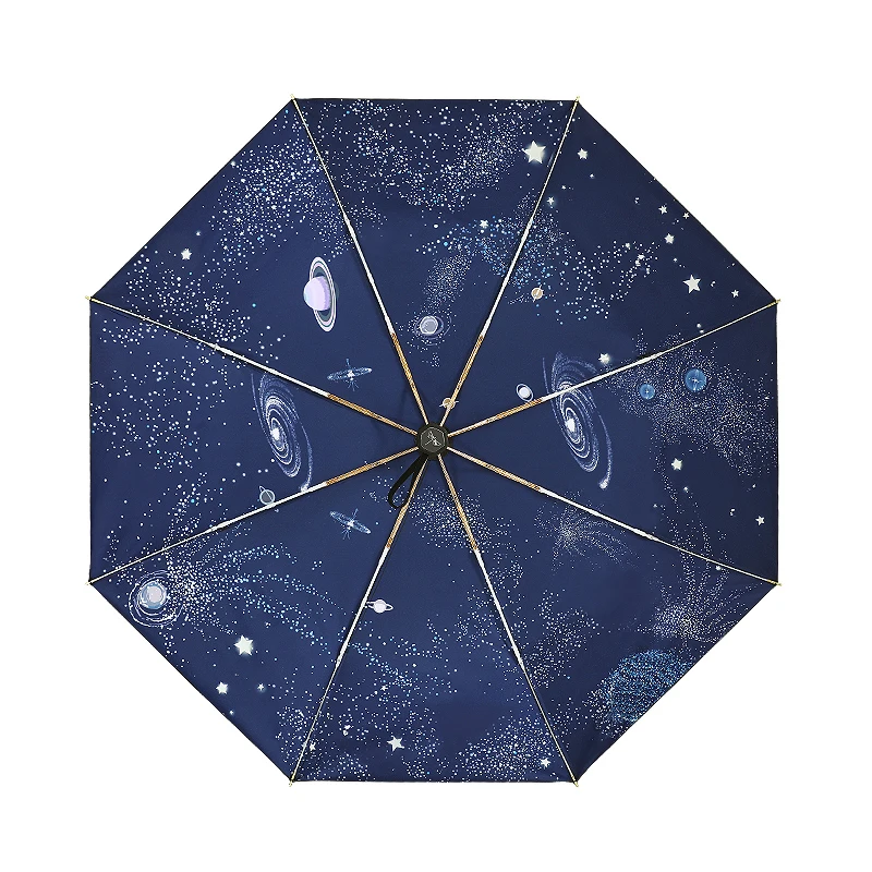 rain umbrella Hot Sale Lady Umbrella Sunshade Outdoor Three Fold  Wholesale Low Price anime Umbrella regenschirm