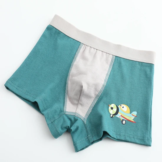 Factory Outlet Multi Color Boys Underwear Cartoon Pattern  Kids Underwear Soft Cotton Boys Panties
