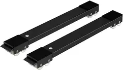 Extendable Appliance Rollers Mobile Washing Machine Base Fridge Stand Moving Cart for Refrigerators Dryers Furniture