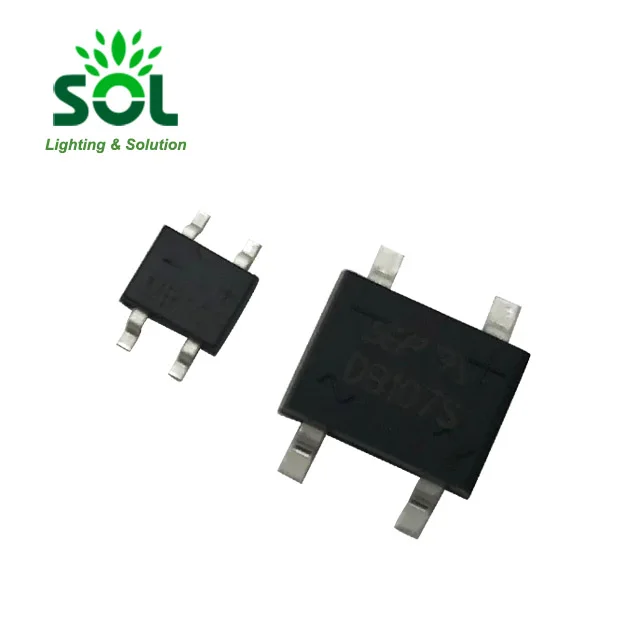 Пакет 400 В 1.0A SMD SOP4 диодный мостовой выпрямитель (5000 шт.) для светодиодного модуля