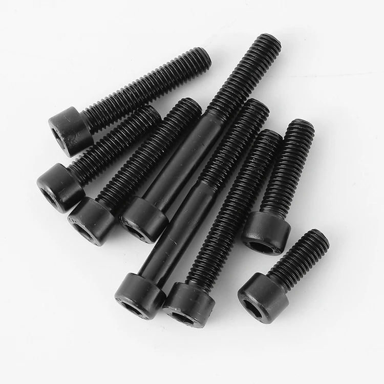 3/16 1/4  5/16 3/8 1/2 5/8 7/16 Inch Imperial UNC UNF Black Oxide Alloy Steel Allen Hex Socket Head Cap Screws Bolts
