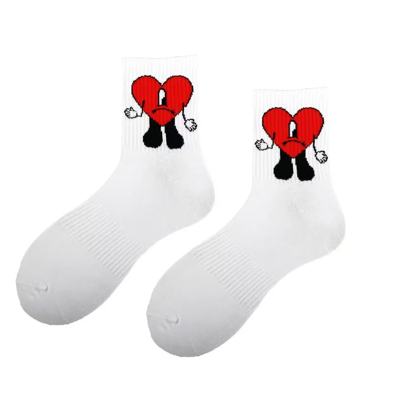 Custom Winter Women Fashion Socks Bad Bunny Socks