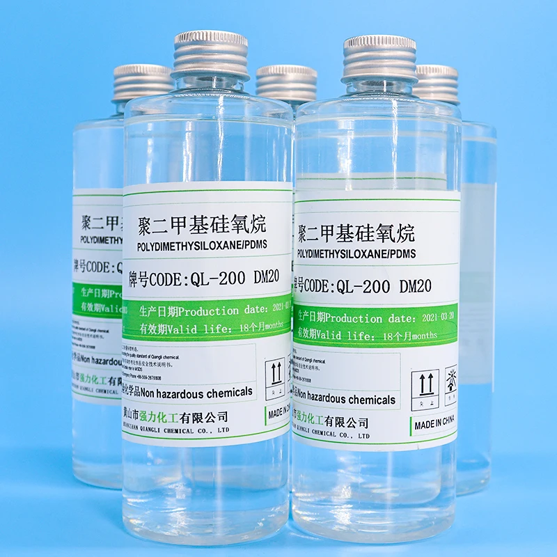 Chinese factory production Dimethicone  Excellent defoaming and anti-foaming properties PDMS silicone oil