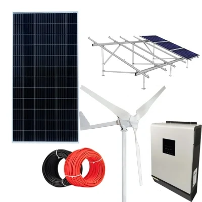 Wind turbine 3kw 5kw 8kw 10kw hybrid wind turbine solar energy system with mono photovoltaic panels for home
