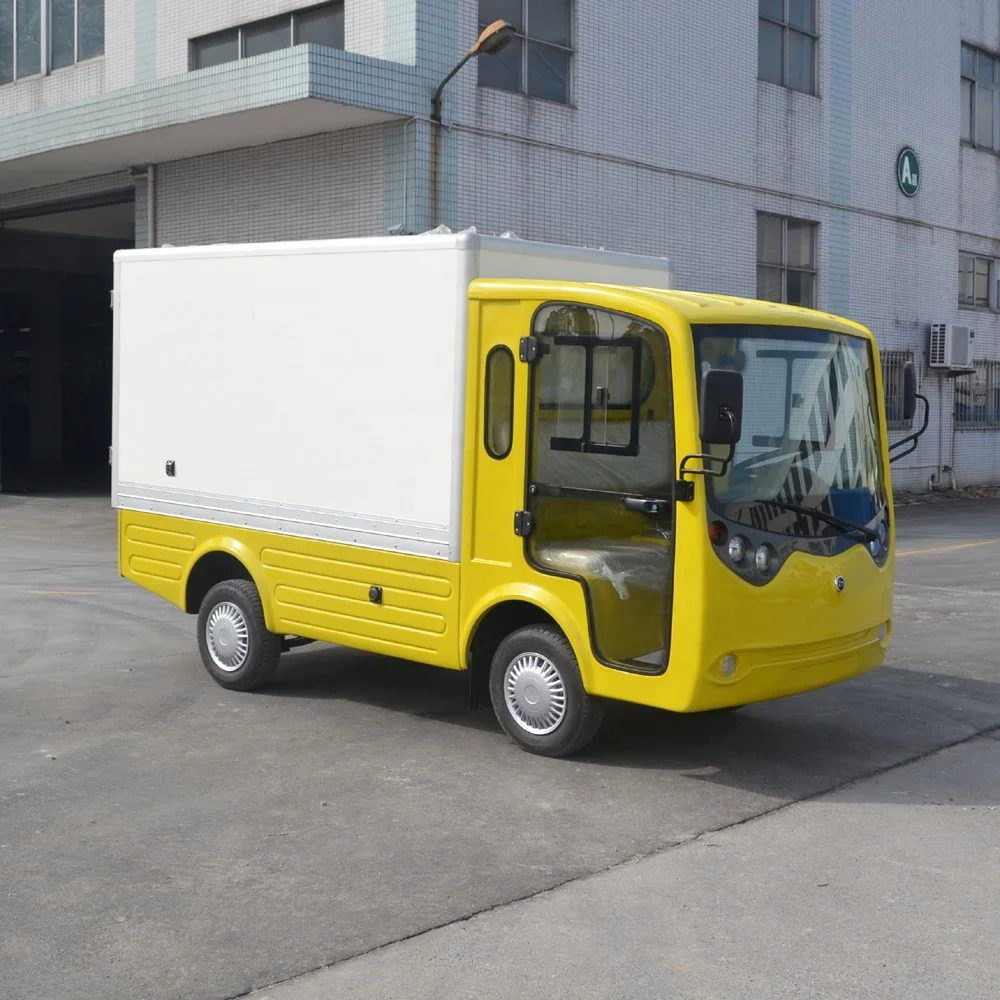 
72V 6.3KW DC Motor Electric Cargo Car Max Speed 30km/h 