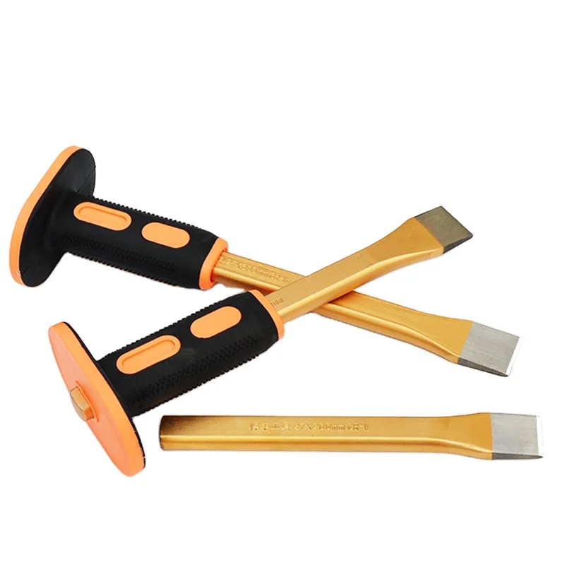 Steel Chisels Chrome Vanadium Alloy Steel Masonry Chisels Multi-specification Flat Chisel