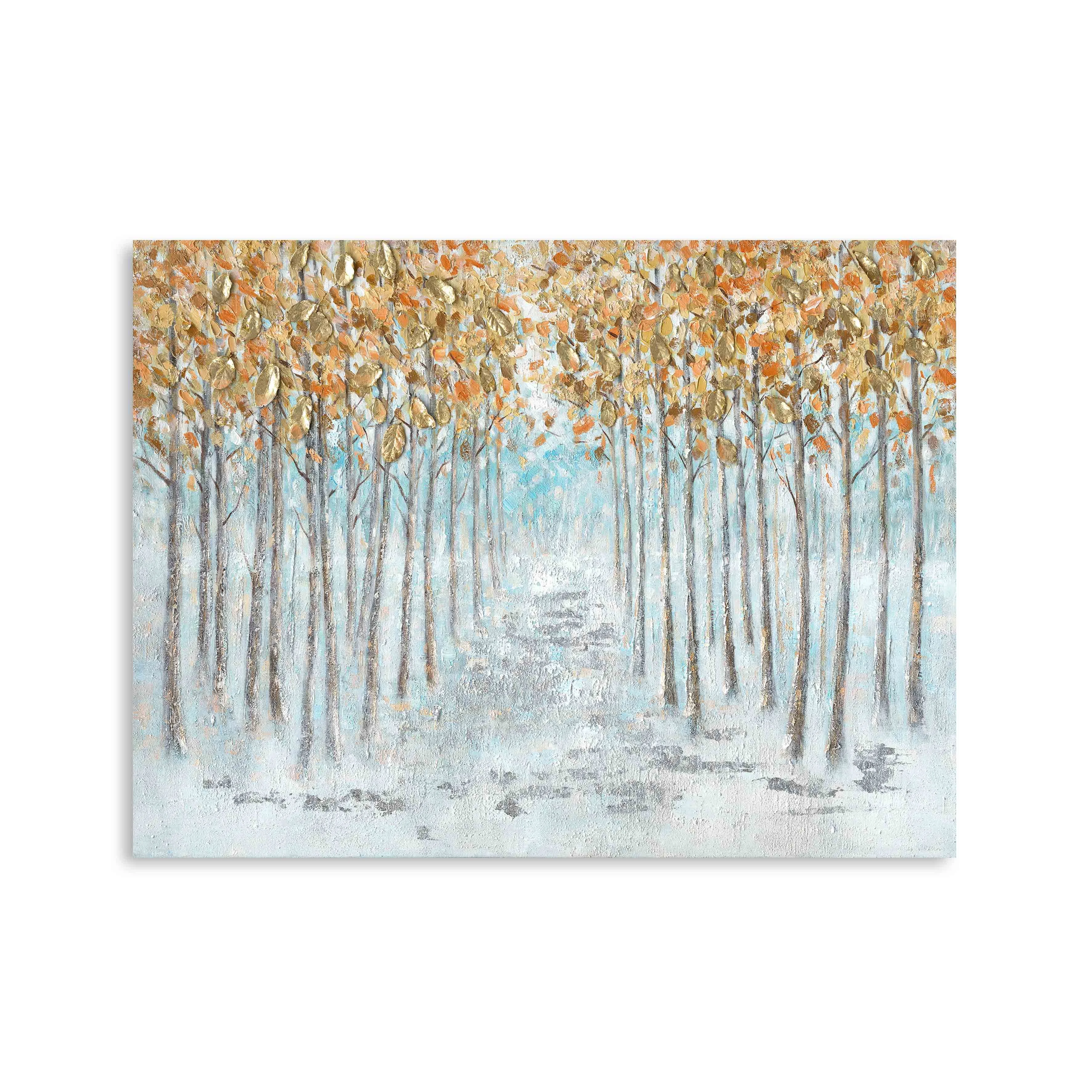 Luxury Canvas Prints Custom Landscape Wall Art Home Decor Forest Trees Acrylic Paintings